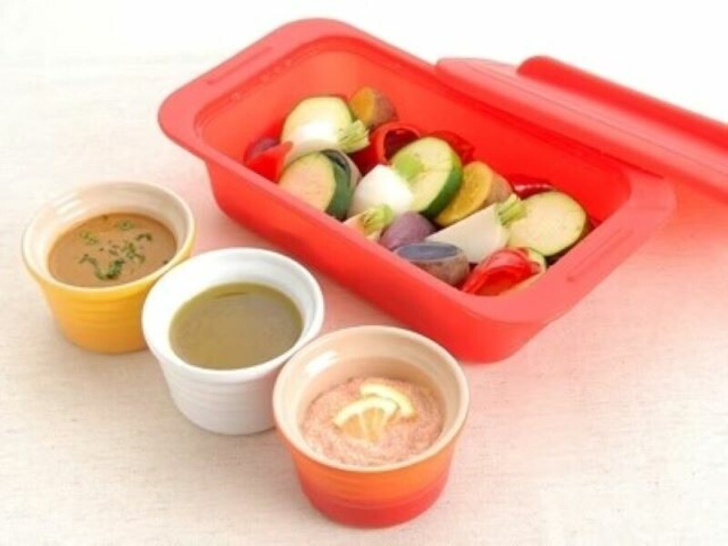 蒸し野菜&簡単3種類のソースレシピ #AllAbout
